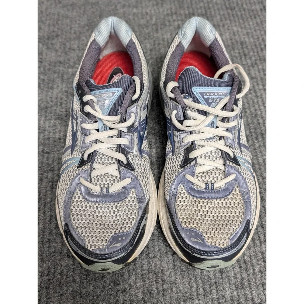 Brooks Adrenaline GTS 12 Running Shoe Womens 10 Narrow Blue Training‎ Walking
